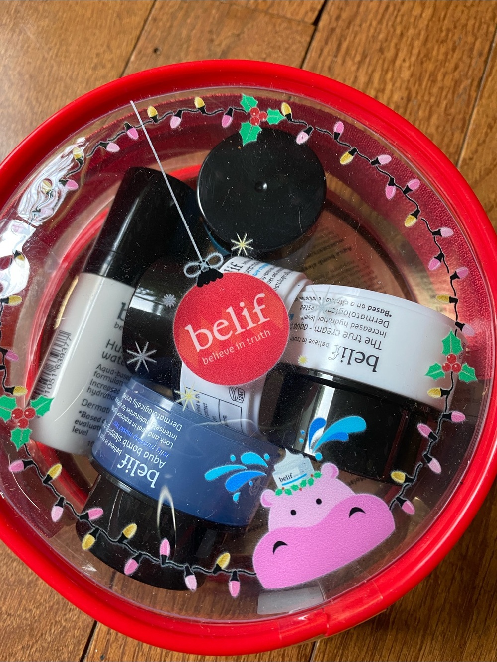 New Belif holiday travel set